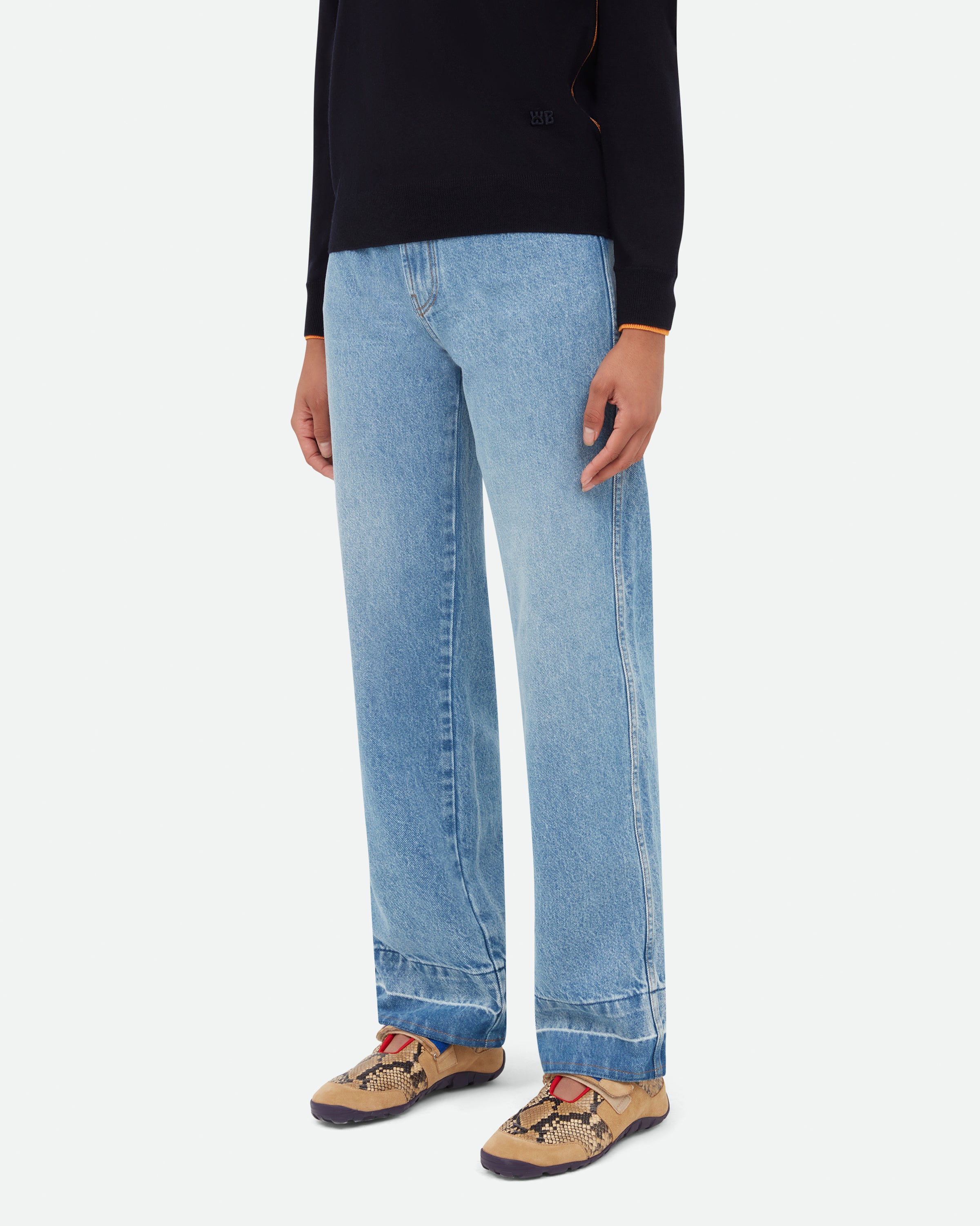 Saturn Denim Jeans Trousers Wales Bonner
